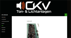 Desktop Screenshot of ckv-jena.de